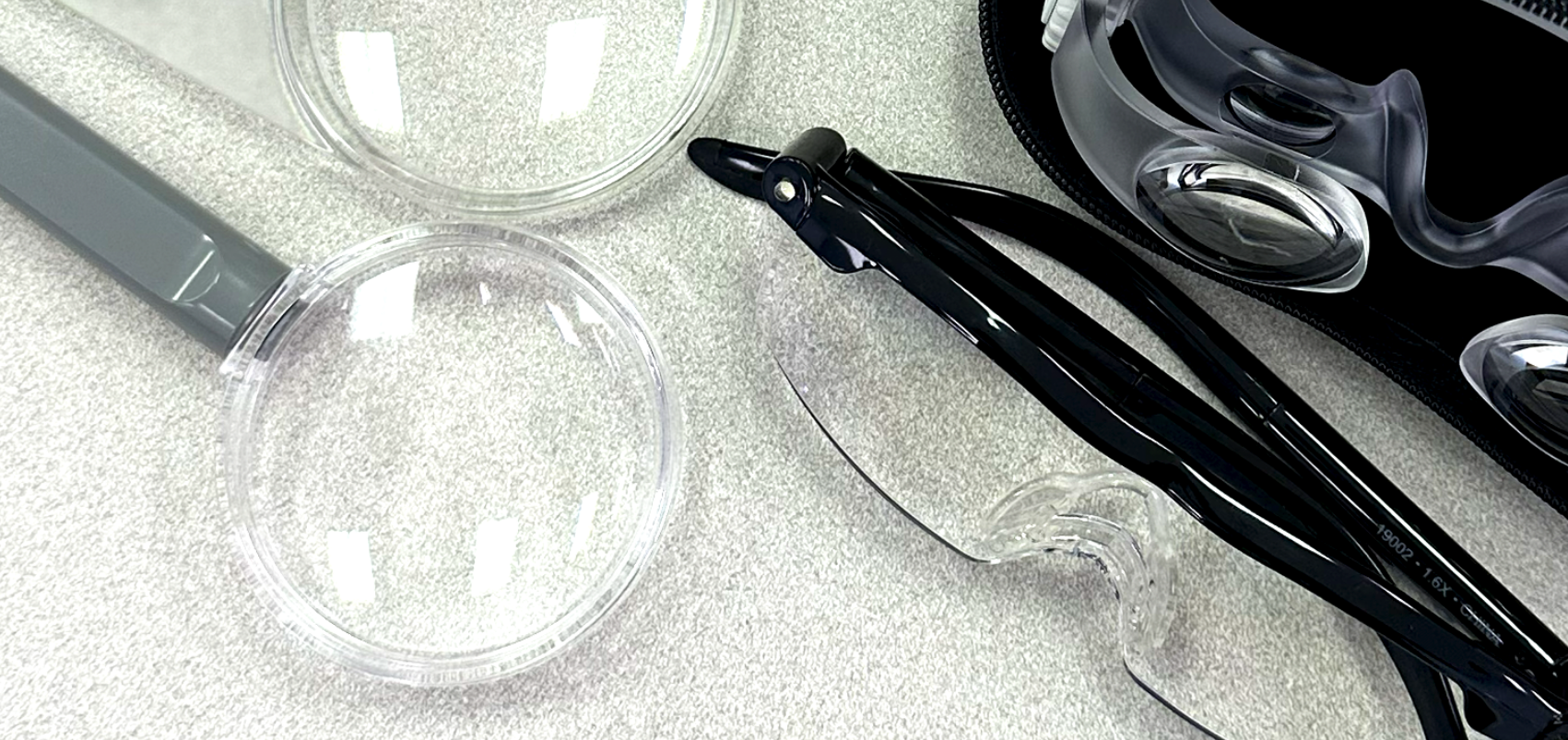 Handheld Magnification Instruments Handheld Magnifiers and Various Magnification Devices