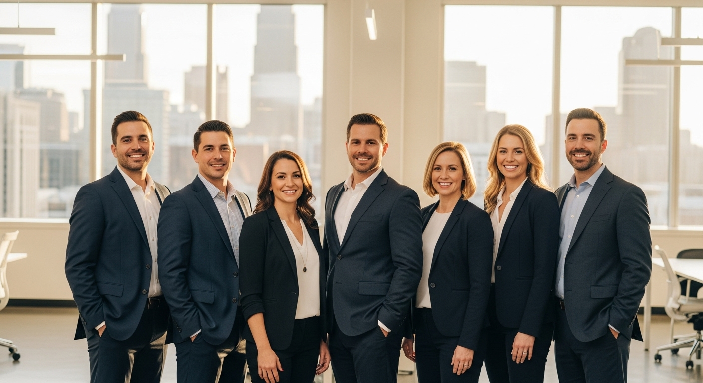 Lions Services team members in the inclusive Charlotte workplace